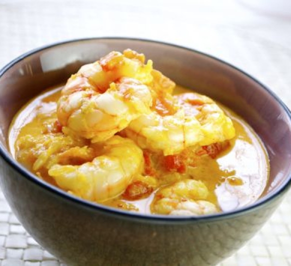 Indian shrimp curry
